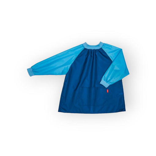 Picture of APRON WITH SLEEVES - BLUE